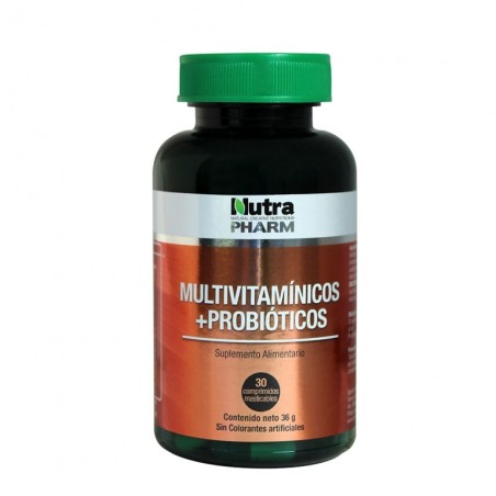 MULTIVITAMINICOS + PROBIOTICOS X 30 COMP MAST