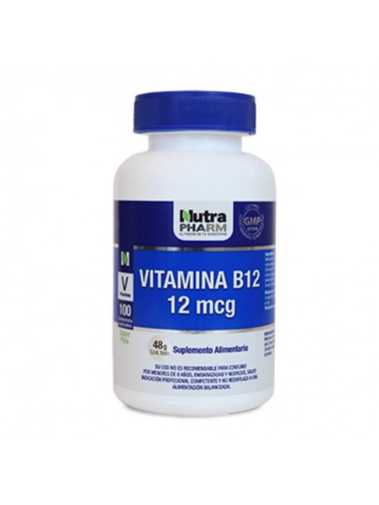 VITAMINA B12  X 100 CAP