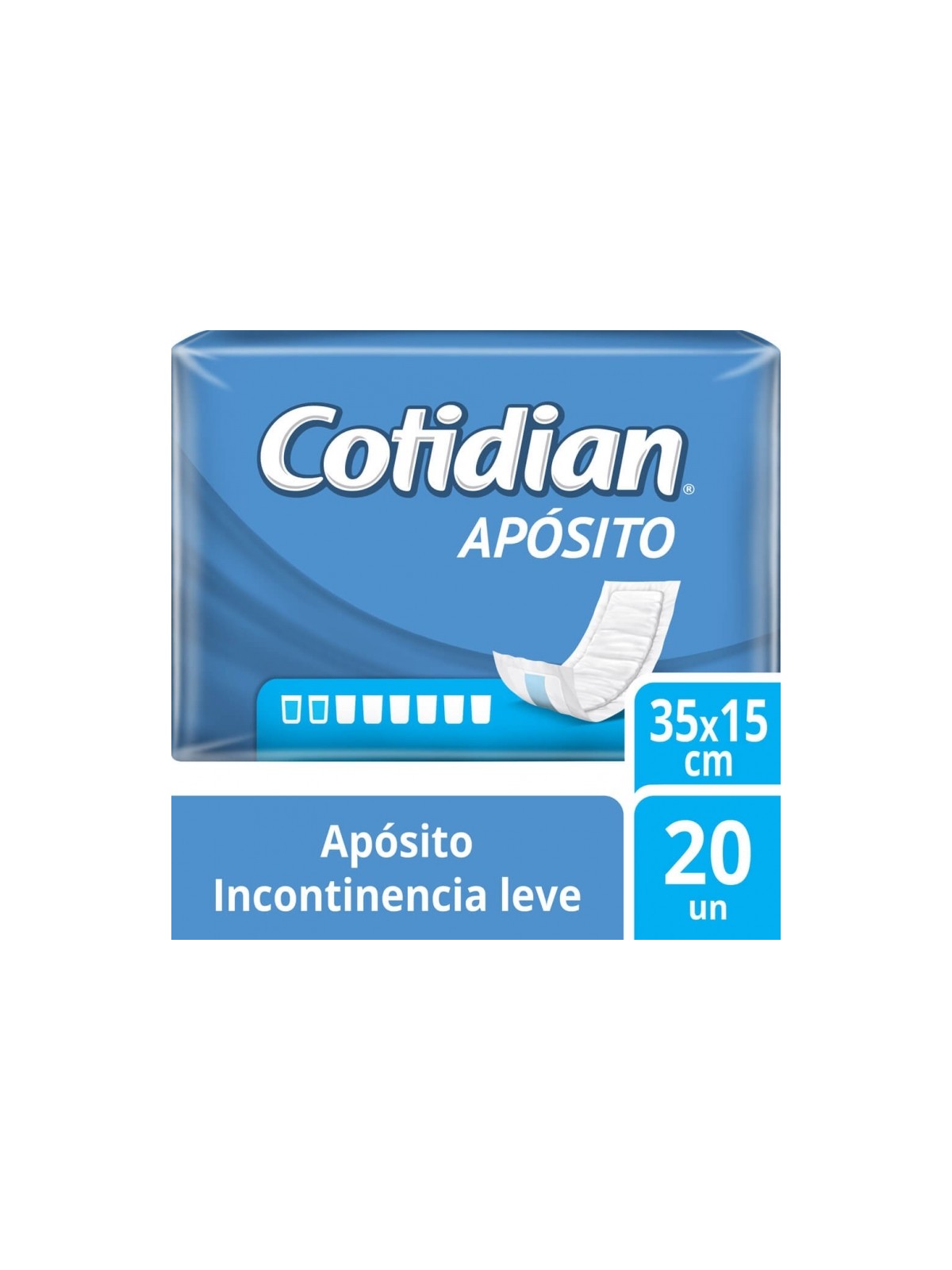 COTIDIAN APOSITO  NORMAL  TAMAÑO UNICO X20