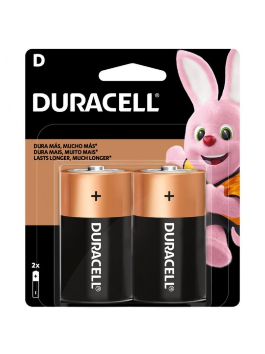 DURACELL PILA DISP X 2 TAMAÑO D