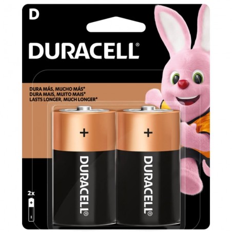 DURACELL PILA DISP X 2 TAMAÑO D