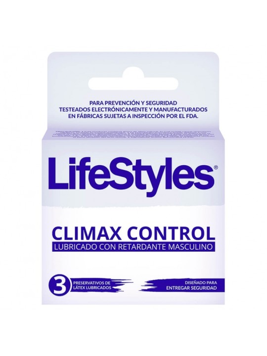 LIFESTYLES CLIMAX CONTROL X3