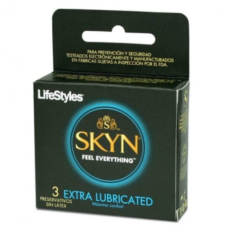 LIFESTYLES EXTRA LUBRICADO X3