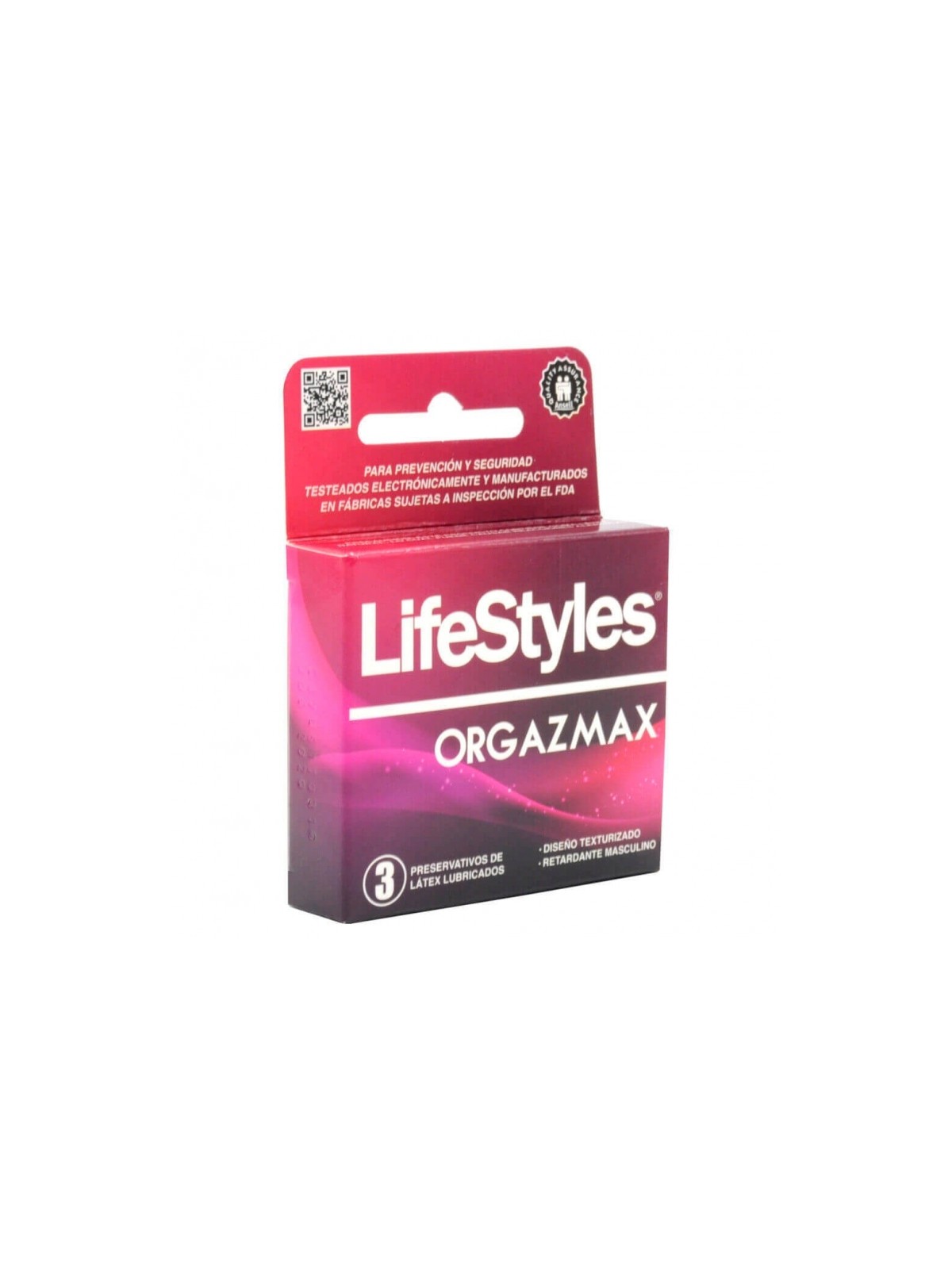 LIFESTYLES ORGAZMAX  X 3