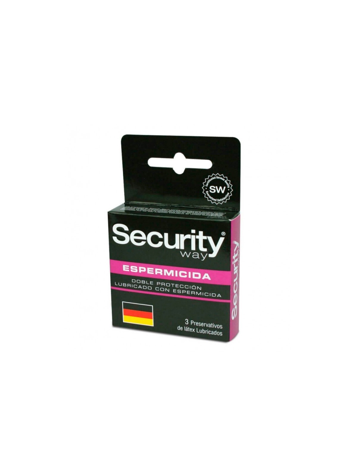 SECURITY ESPERMICIDA X 3