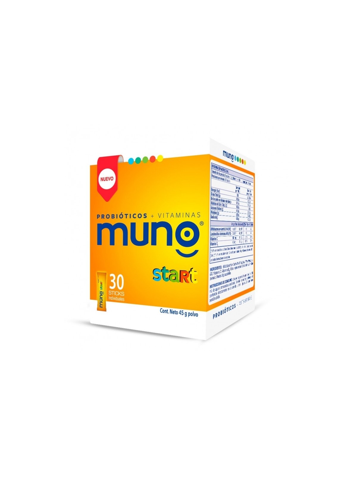 PROBIOTICOS + VIT MUNO START X 30 SACHET