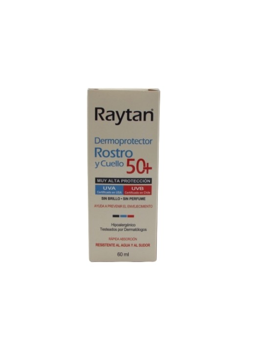 RAYTAN DERMOPROTECTOR ROSTRO Y CUELLO F/50 60ML