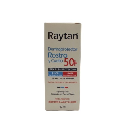 RAYTAN DERMOPROTECTOR ROSTRO Y CUELLO F/50 60ML