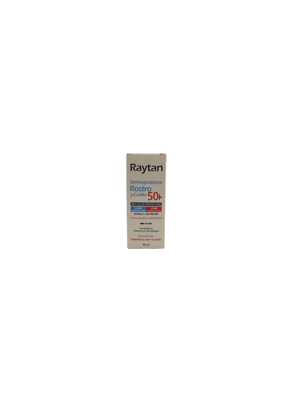 RAYTAN DERMOPROTECTOR ROSTRO Y CUELLO F/50 60ML