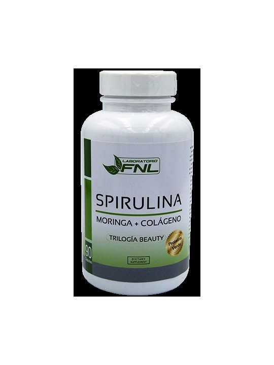 FNL Spirulina+Moringa+Colágeno X 60 CAP