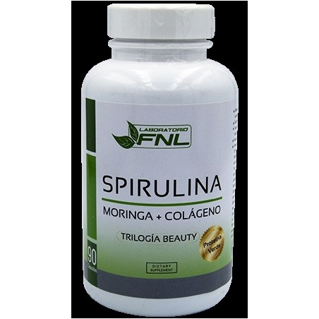 FNL Spirulina+Moringa+Colágeno X 60 CAP