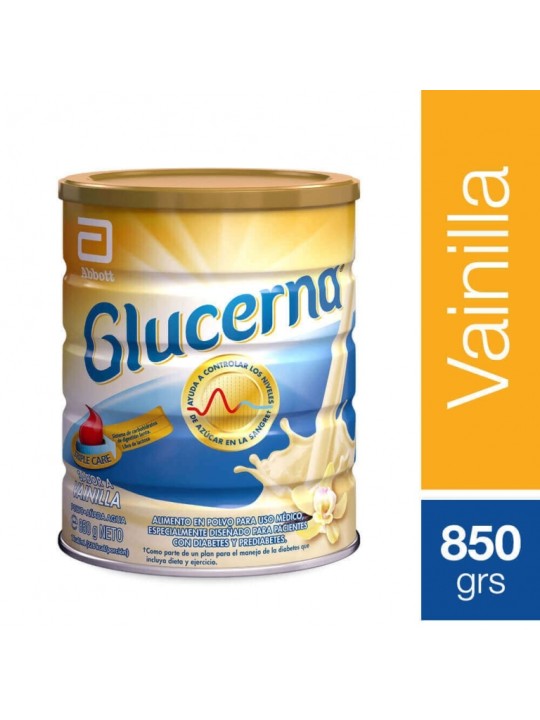 GLUCERNA VAINILLA PVO X 850G