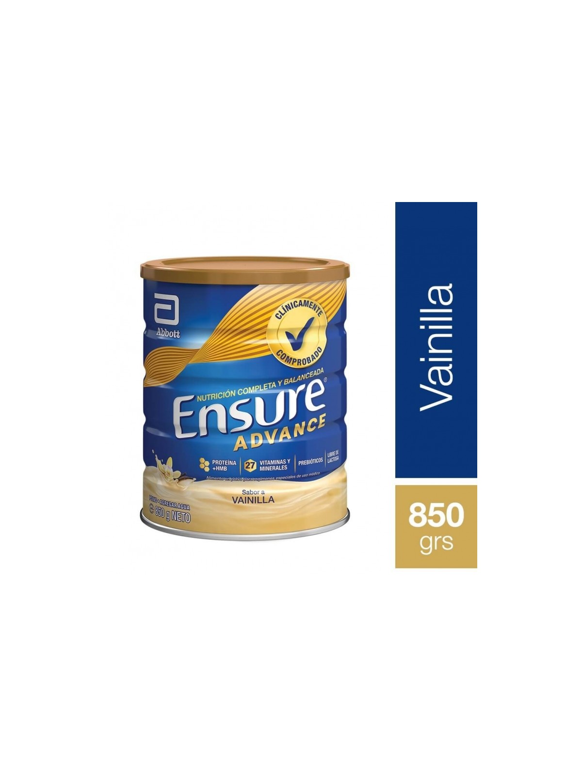 ENSURE ADV VAINILLA PVO X 850G