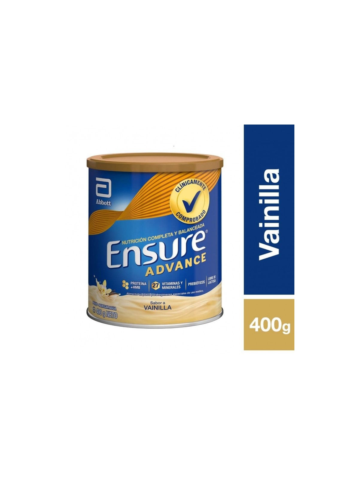 ENSURE ADVANCE VAINILLA PVO 400G