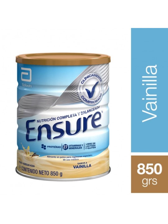 ENSURE VAINILLA PVO X 850G