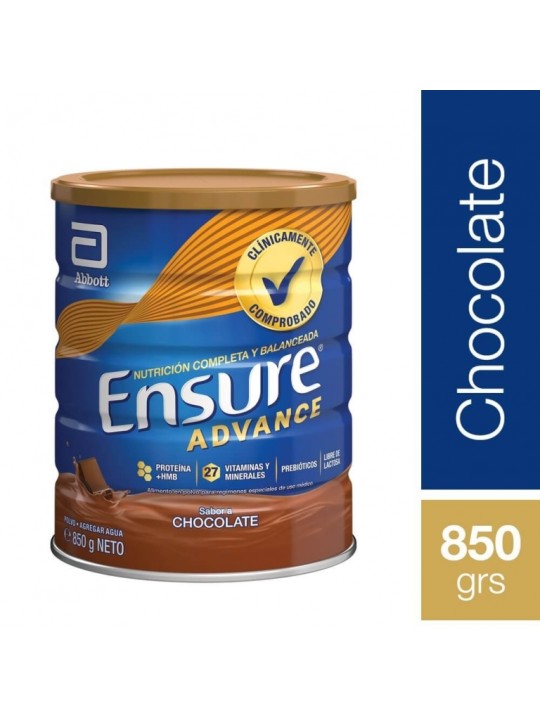 ENSURE ADVANCE CHOCOLATE X 850 GR