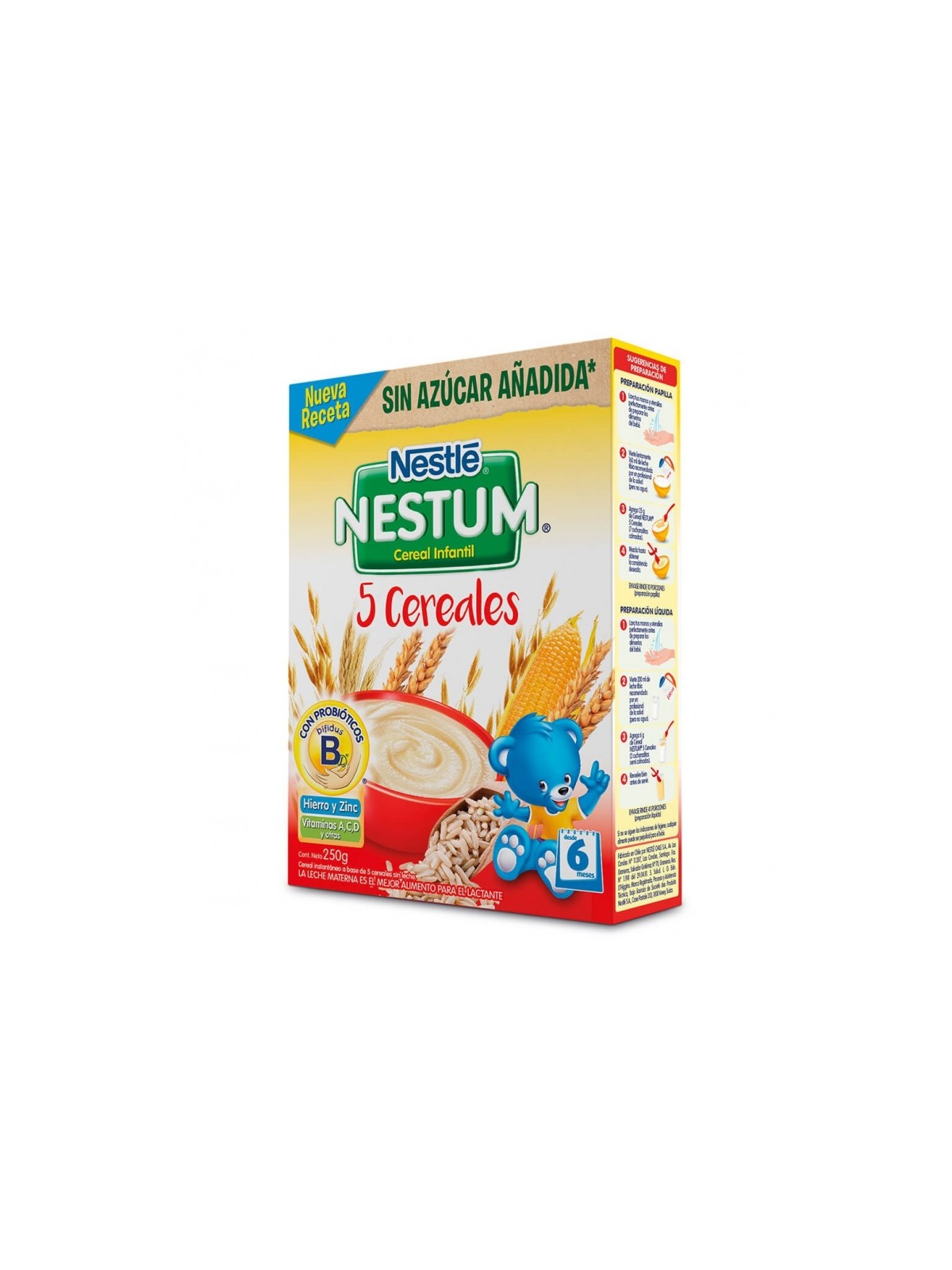 NESTUM PROB 5 CEREALES X 250 GR