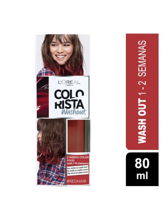 COLORISTA WASHOUT REDHAIR 80 ML