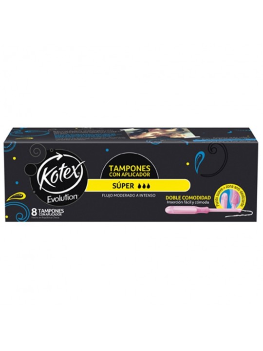 KOTEX TAMPON EVOLUTION SUPER X8