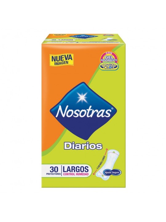 NOSOTRAS PROTECTOR DIARIO LARGO X30