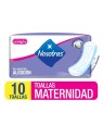 NOSOTRAS TOALLA DE MATERNIDAD X10