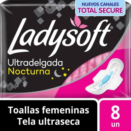 LADYSOFT NOCTURNA ULTRADELGADA C/ALAS X8