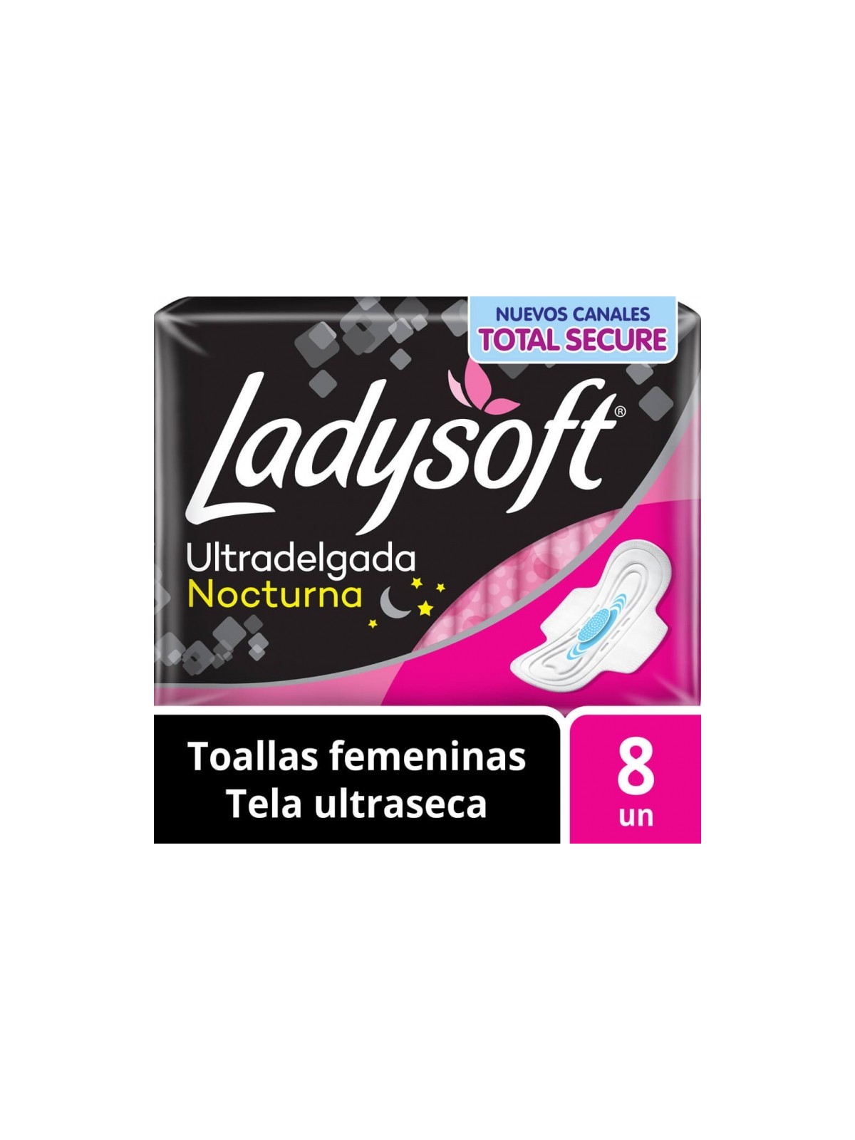 LADYSOFT NOCTURNA ULTRADELGADA C/ALAS X8