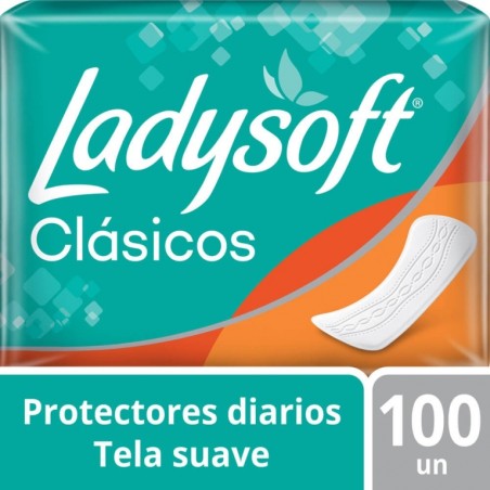 LADYSOFT PROTEC. DIARIO TELA SUAVE NORMAL X100