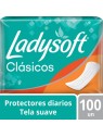 LADYSOFT PROTEC. DIARIO TELA SUAVE NORMAL X100