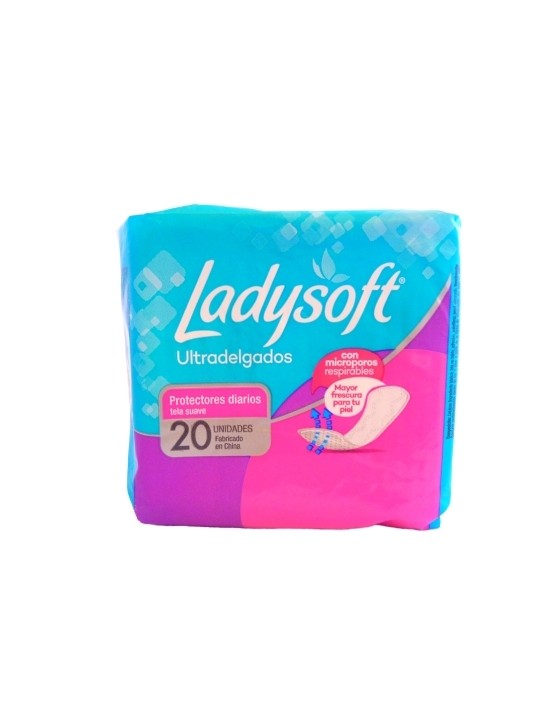 LADYSOFT PROTECTOR DIARIO TELA SUAVE ULTRA DELG