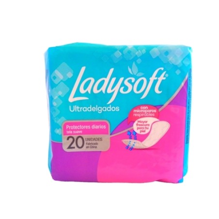 LADYSOFT PROTECTOR DIARIO TELA SUAVE ULTRA DELG