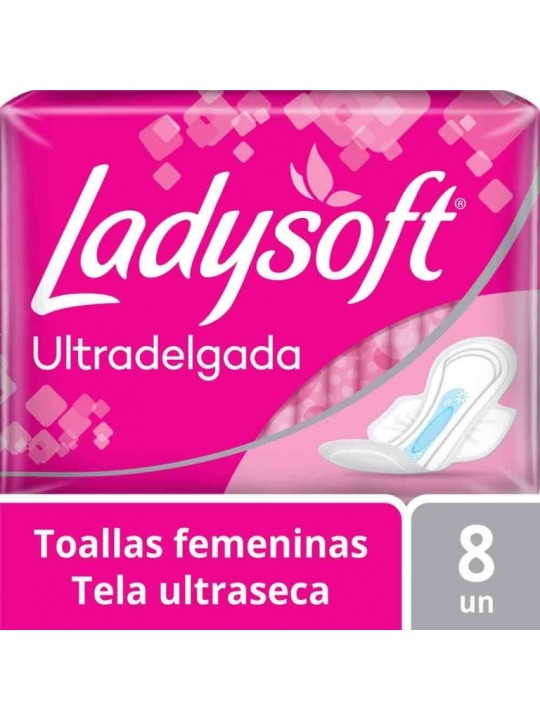 LADYSOFT ULTRA DELGADA ULTRASECA C/ALAS X8