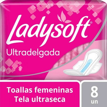 LADYSOFT ULTRA DELGADA ULTRASECA C/ALAS X8