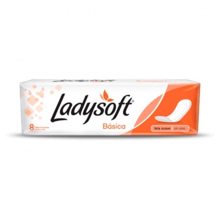 LADYSOFT BASICA PLANA C/ALAS X8