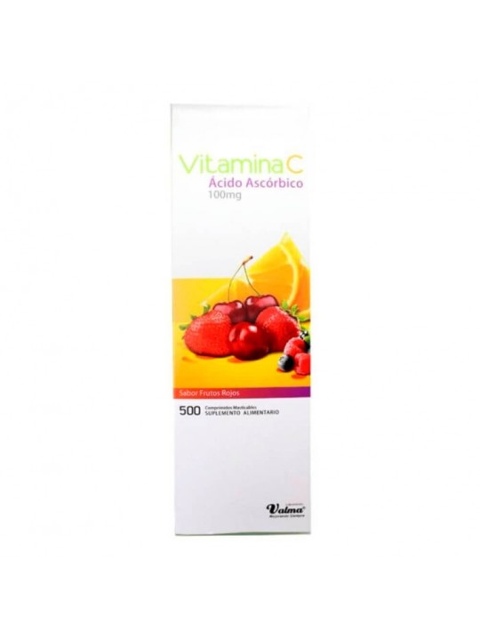 VITAMINA C 100 mg TIRA X 10COM