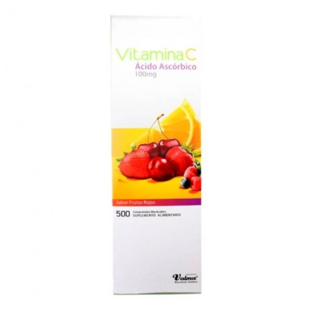 VITAMINA C 100 mg TIRA X 10COM