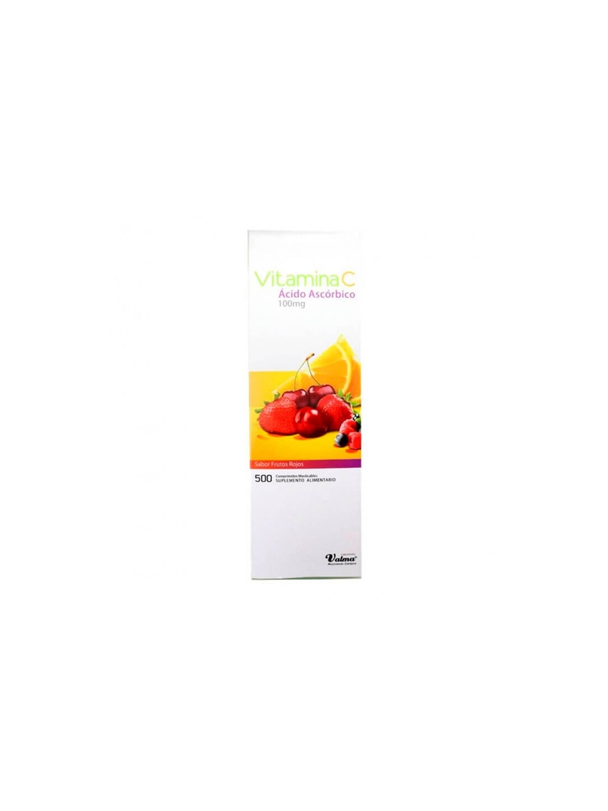 VITAMINA C 100 mg TIRA X 10COM