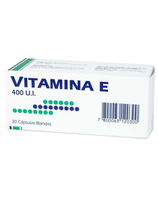 VITAMINA E 400UI X 30 CAP