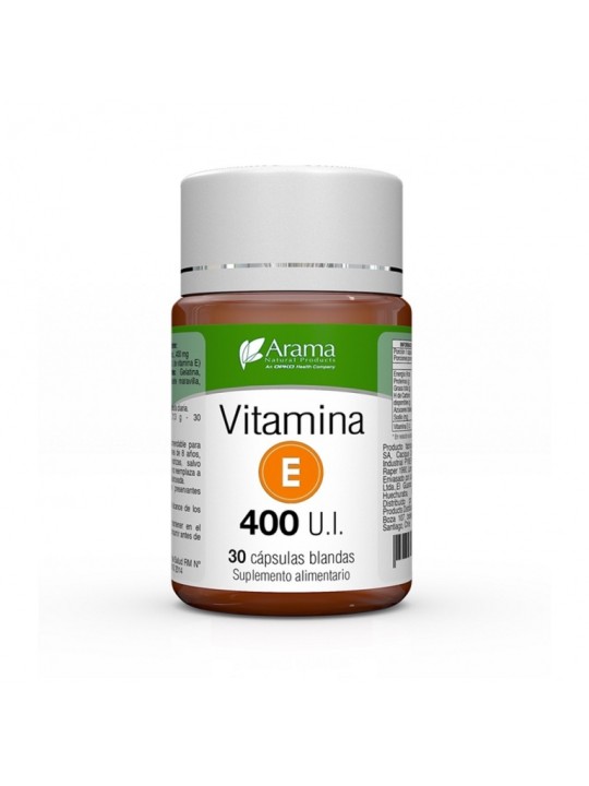 VITAMINA E ARAMA 400UI X 30 CAP