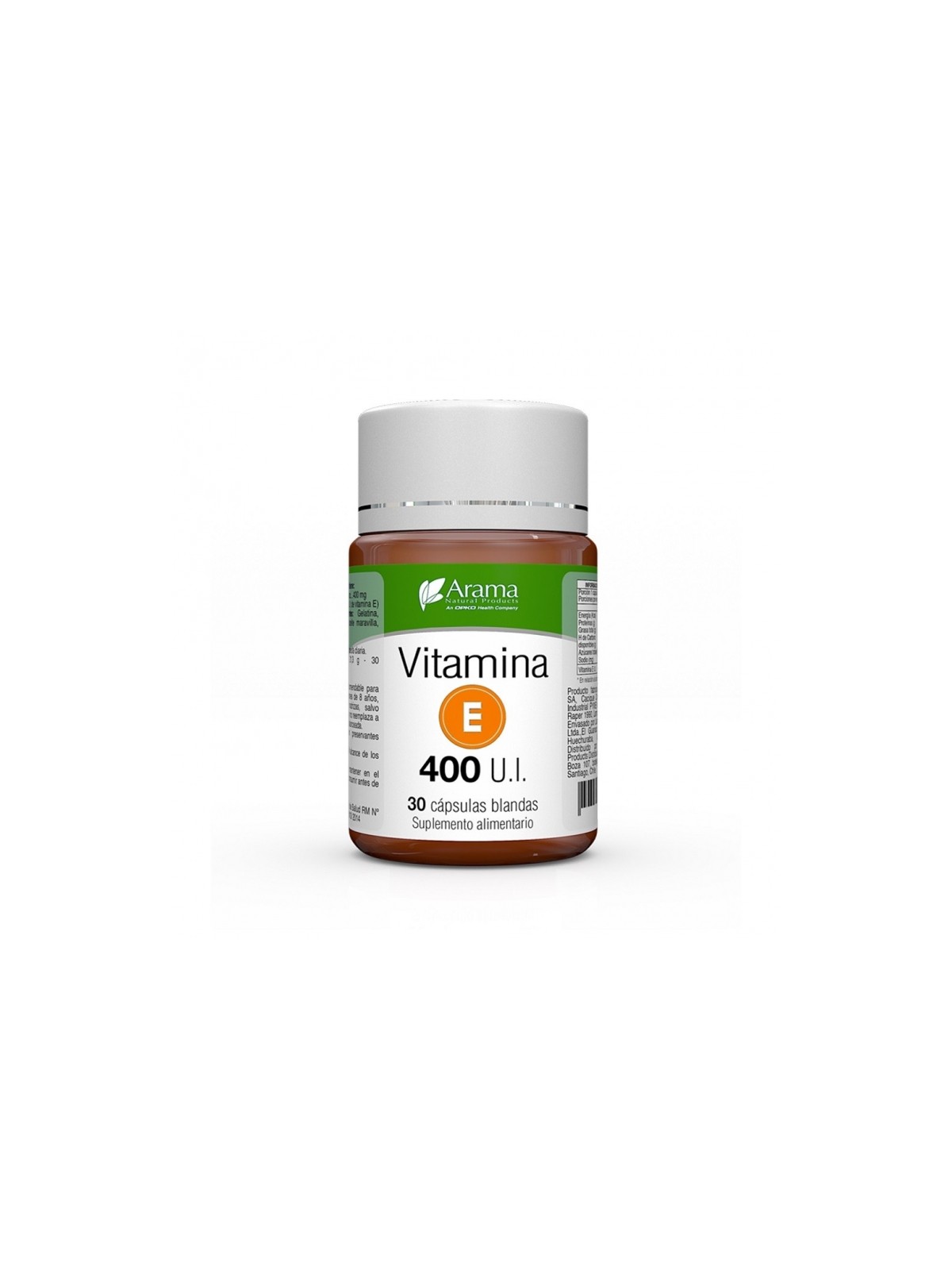 VITAMINA E ARAMA 400UI X 30 CAP