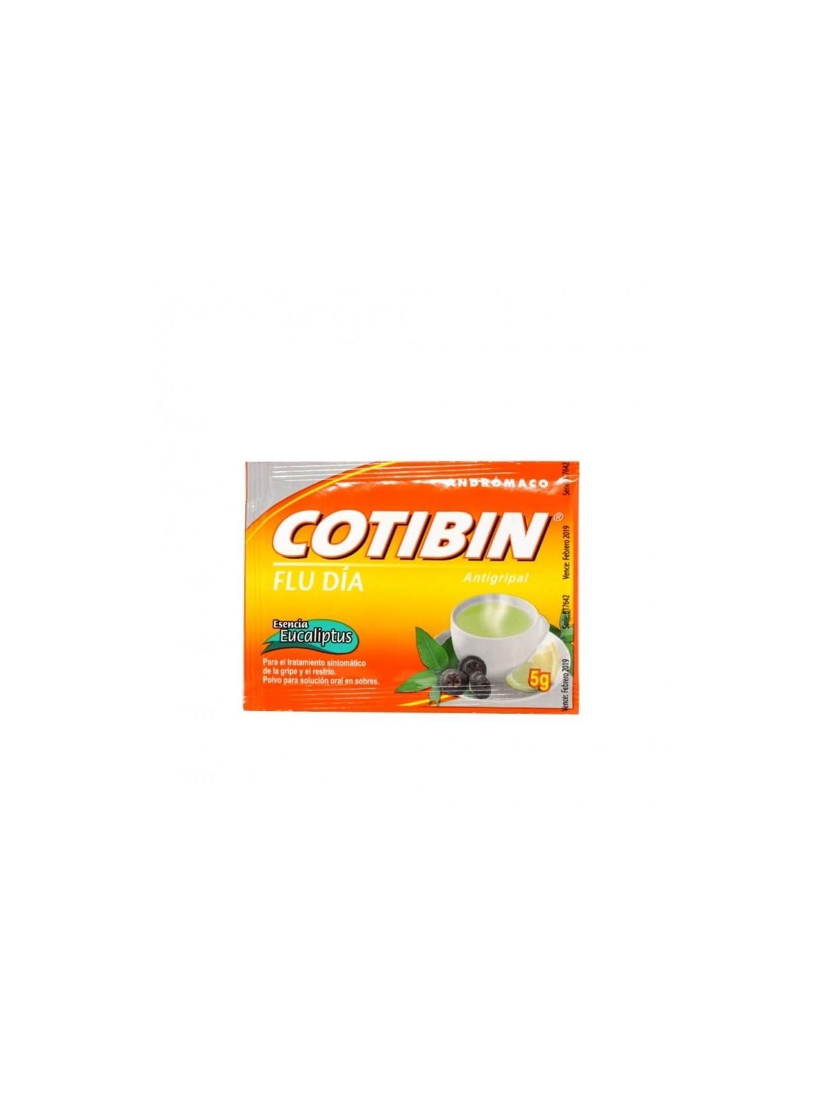 Cotibin Flu Eucalipto Día x 5 g