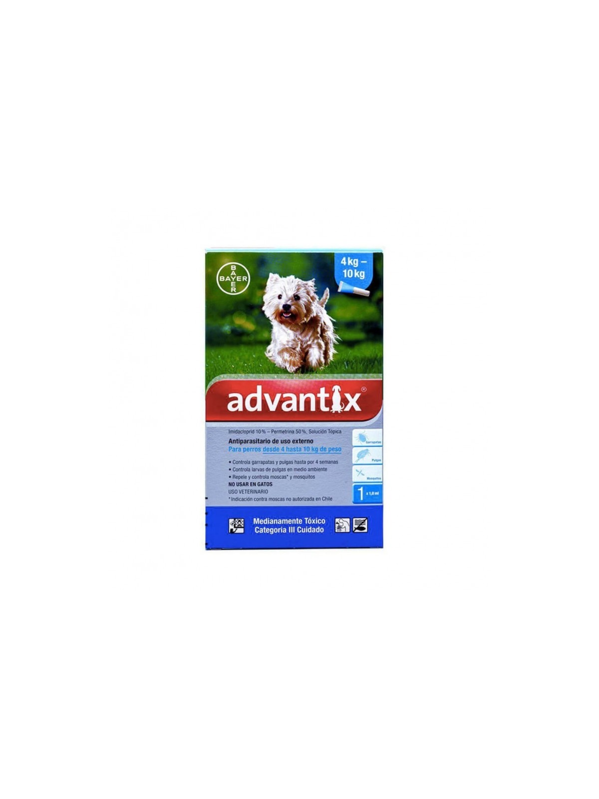 ADVANTIX X1 PIPETA 25-40KG