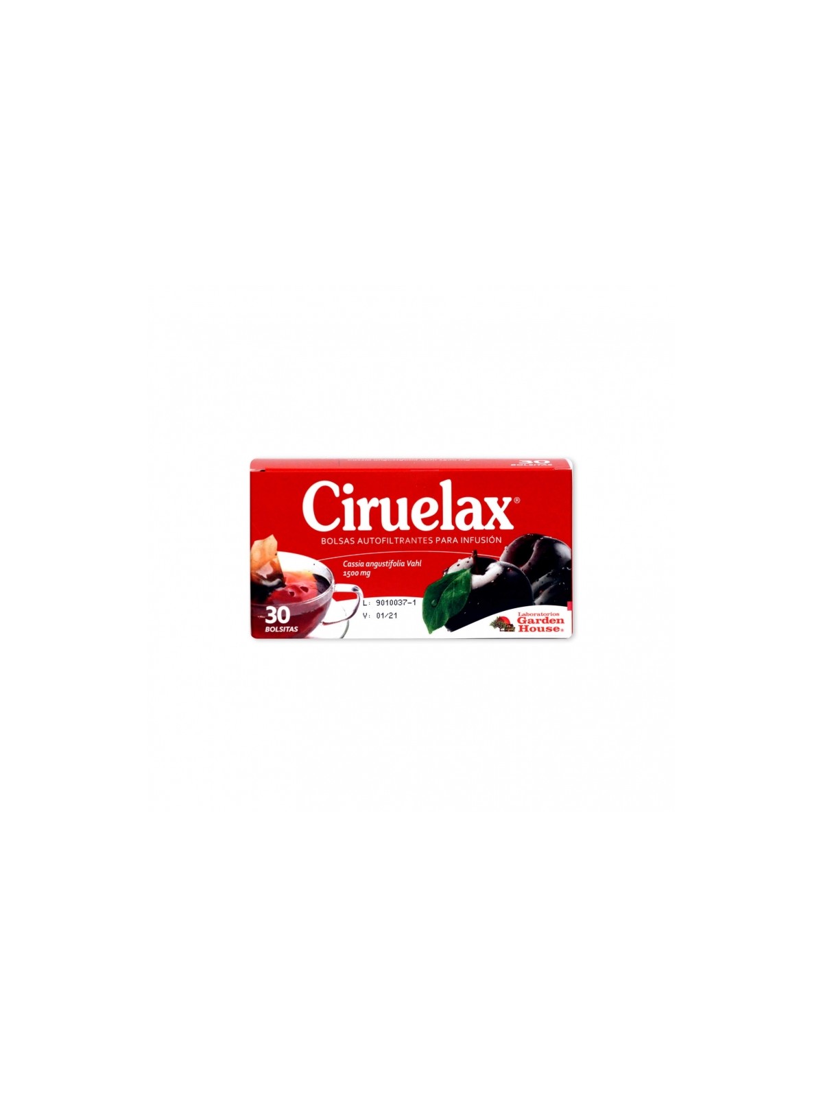 CIRUELAX BOLSAS PARA INFUSIÓN X 30 BOLSAS