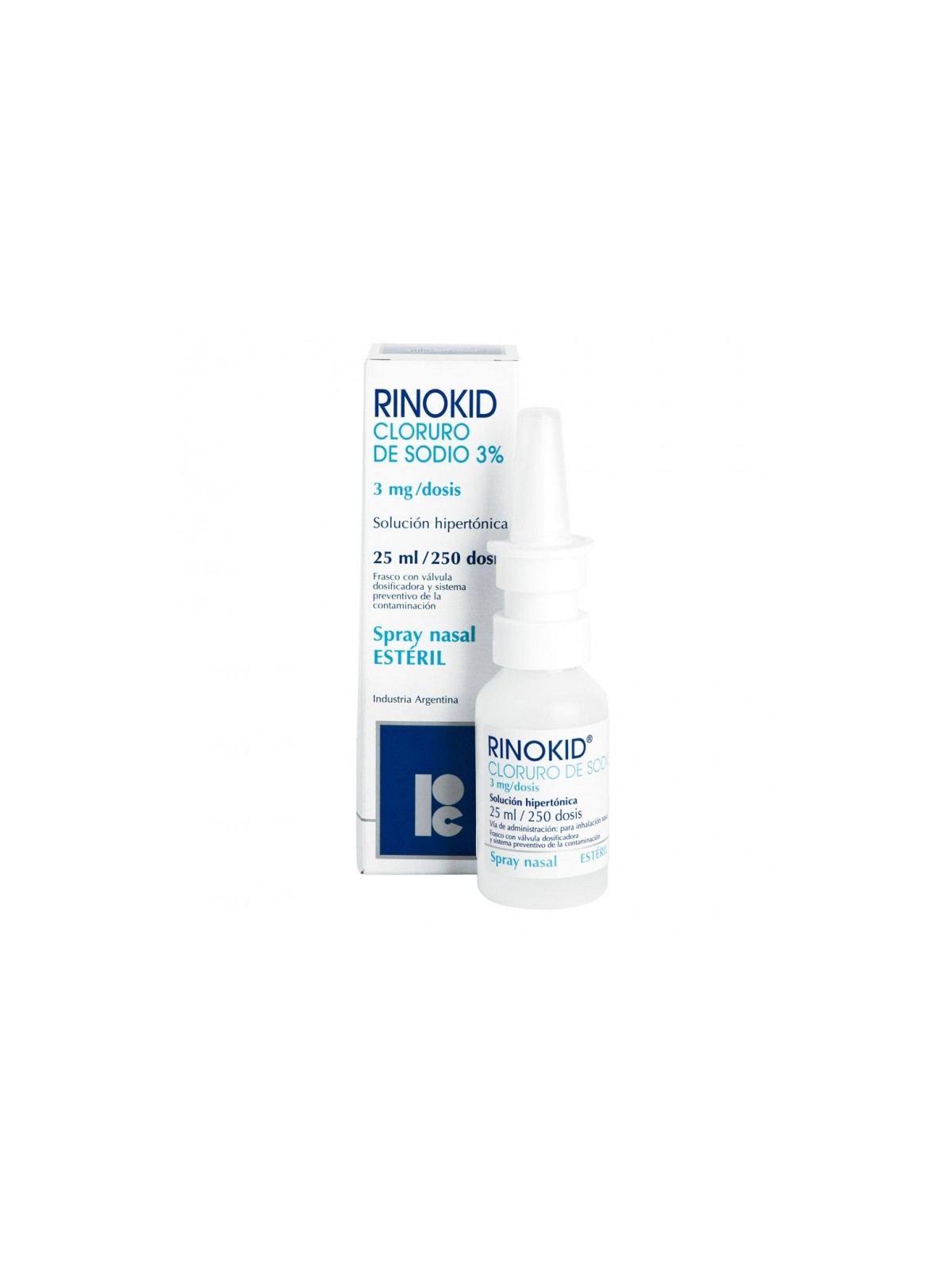 RINOKID 3% X 25ML 250 DOSIS