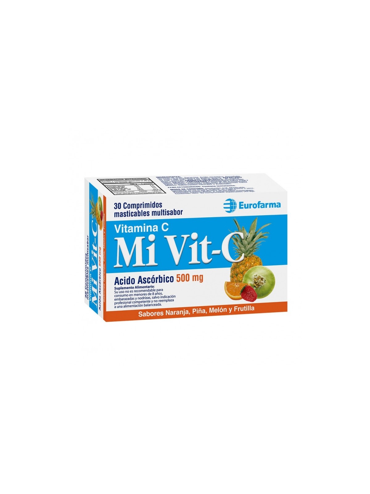 MIVIT C SABOR 500mg X30COM.MAST.