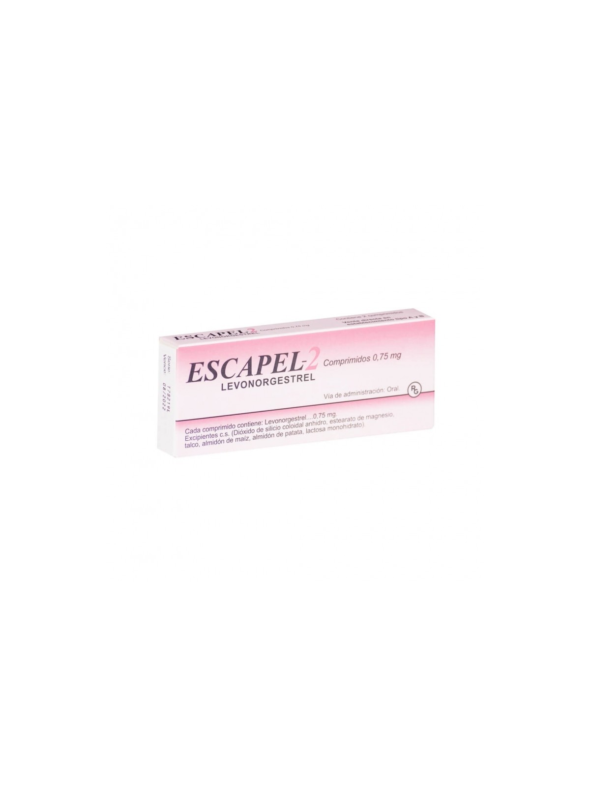 ESCAPEL 2 (R) 0.75mg X2COM.