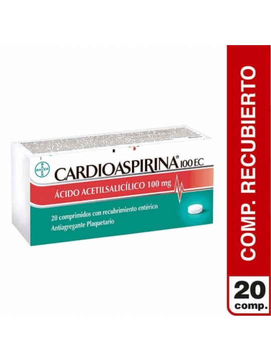 CARDIOASPIRINA EC 100mg X20TAB.