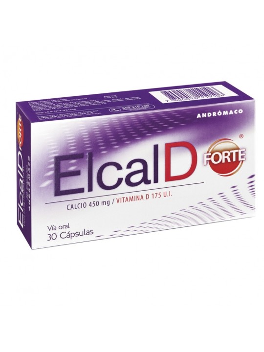 ELCAL D FTE.CAP.450MG/175UI X30CAP