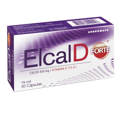 ELCAL D FTE.CAP.450MG/175UI X30CAP