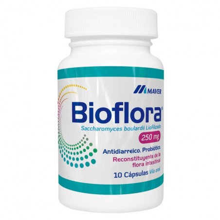 BIOFLORA CAP. 250MG.10